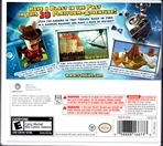 Nintendo 3DS Rabbids Travel in Time 3D Back CoverThumbnail